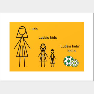 Luda's kids' balls Posters and Art